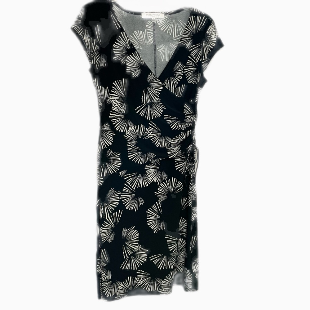 Evan-Picone faux wrap dress size 6